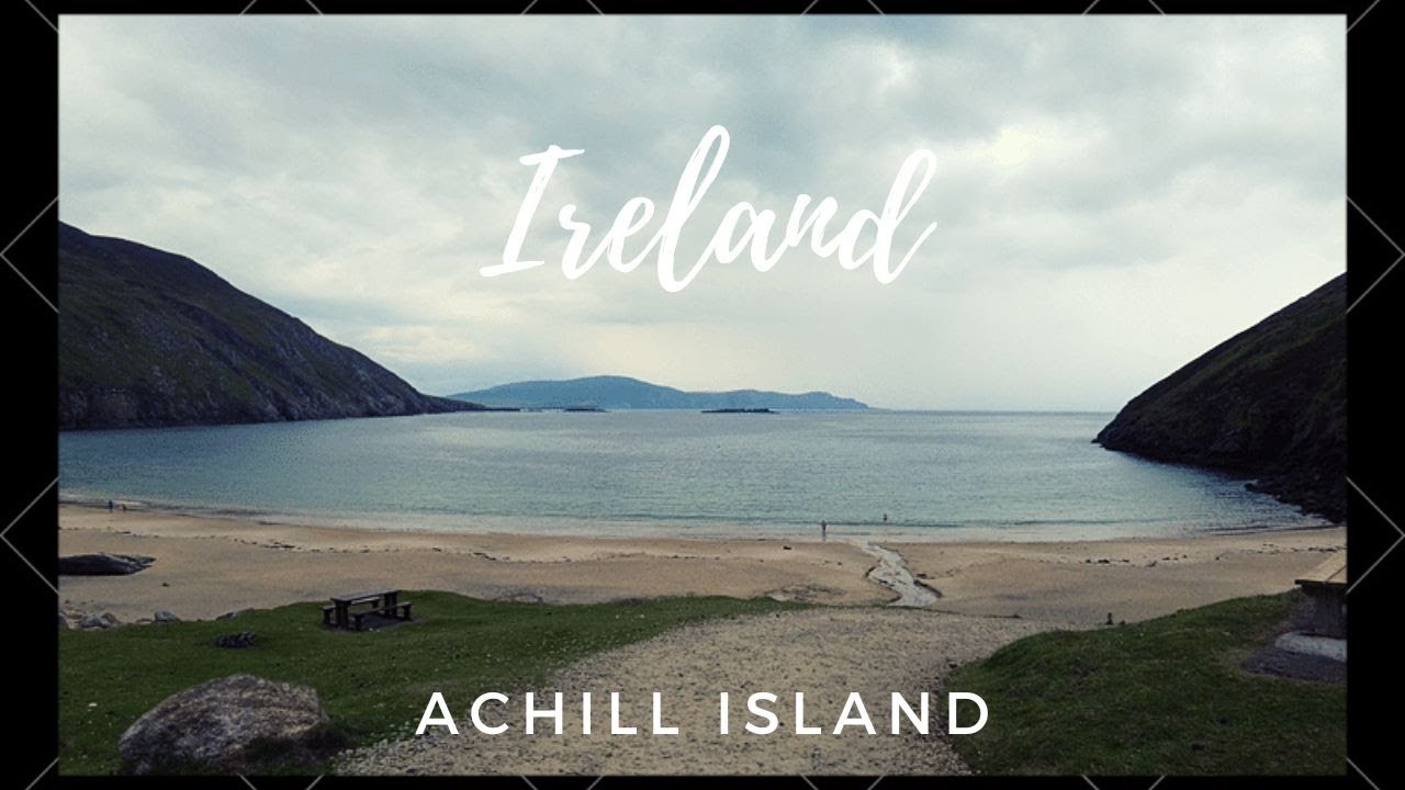 ACHILL Island Tourist locations Walking Tour County Mayo (7 Junel 2022) Ireland 4k  (Full video)