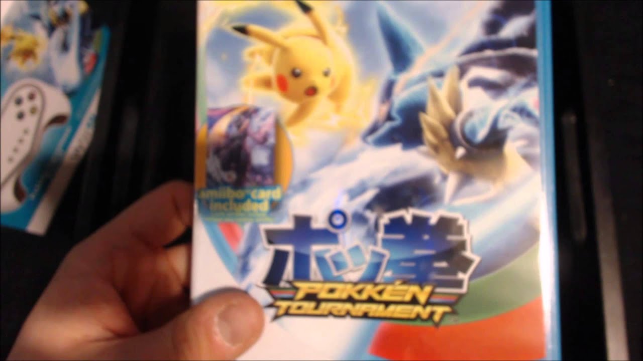 Pokken Tournament Pro Pad Unboxing