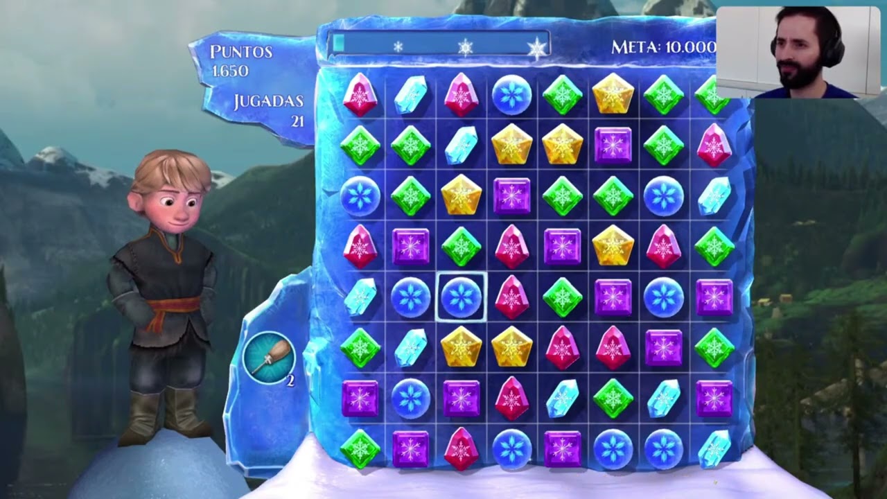 FROZEN FREE FALL: BATALLA DE BOLAS DE NIEVE || JUEGO GRATUITO || GAMEPLAY ESPAÑOL