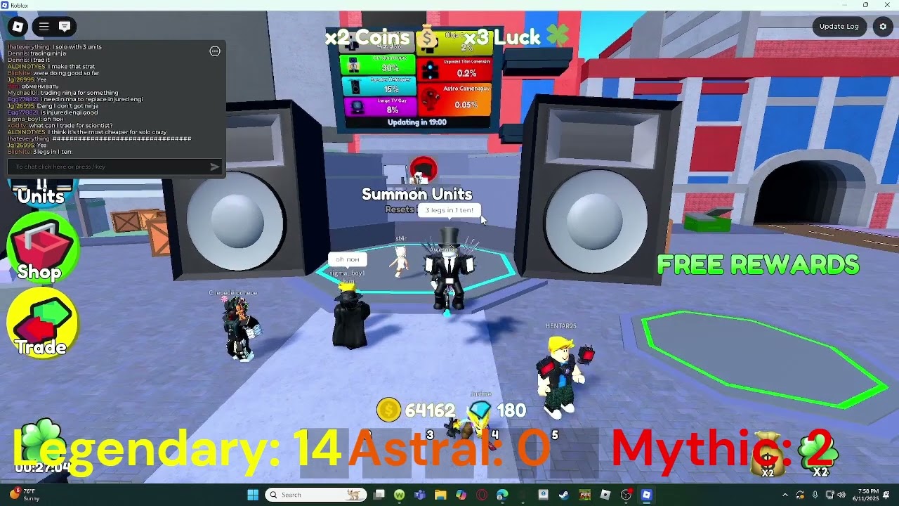 Summoning with 100k coins (INSANE LUCK)