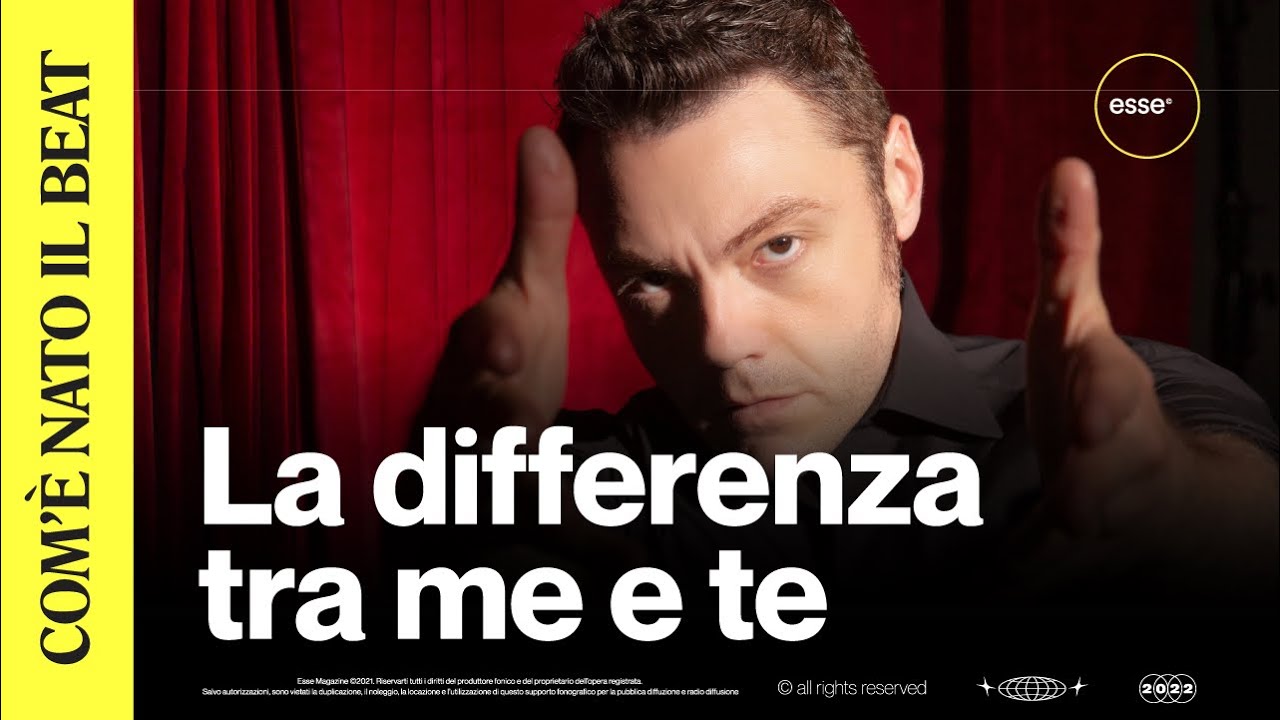 Com'è nata LA DIFFERENZA TRA ME E TE, la hit di Tiziano Ferro | ESSE