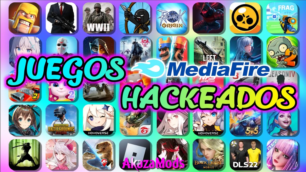 MEGA TOP 50 JUEGOS MODIFICADOS ANDROID | AkazaMods