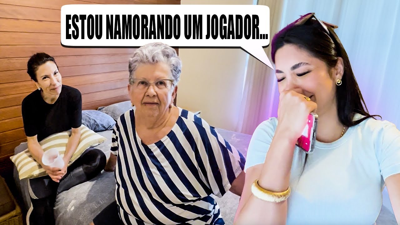 CONTEI PARA MINHA MÃE QUE ESTOU NAMORANDO!