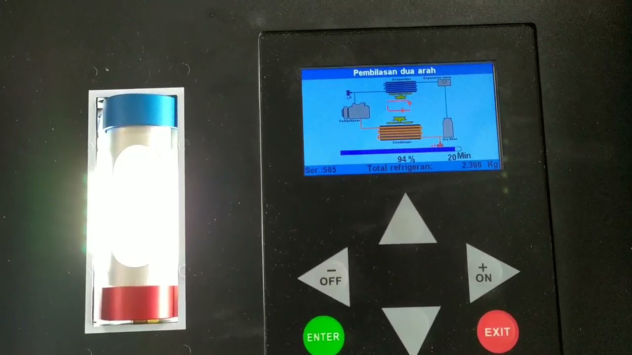 how to use flushing machine TEKTINO RCC-8a+