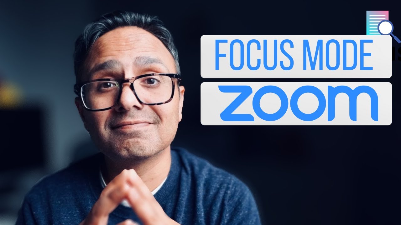 How to use focus mode in Zoom meetings