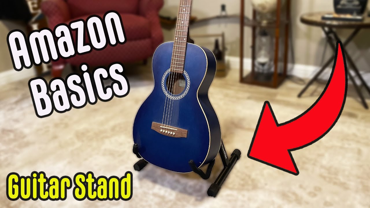 Amazon Basics Adjustable Guitar Stand Review