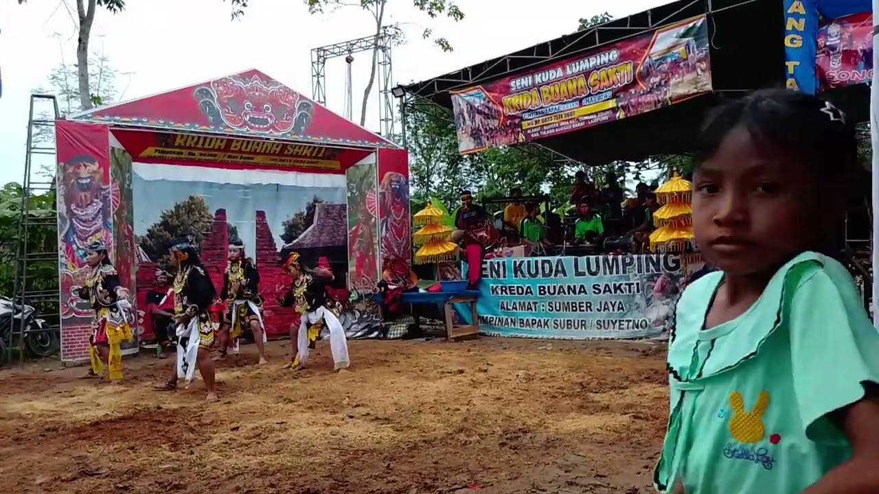 Indah di pandang seni jaranan campursari krida buana. Sakti