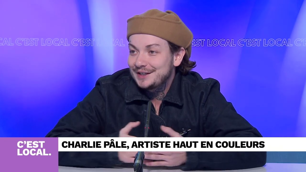 Charlie Pâle, artiste haut en couleurs