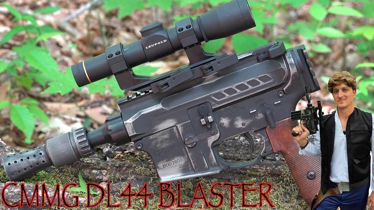 DL-44 BLASTER PISTOL IN REAL LIFE!