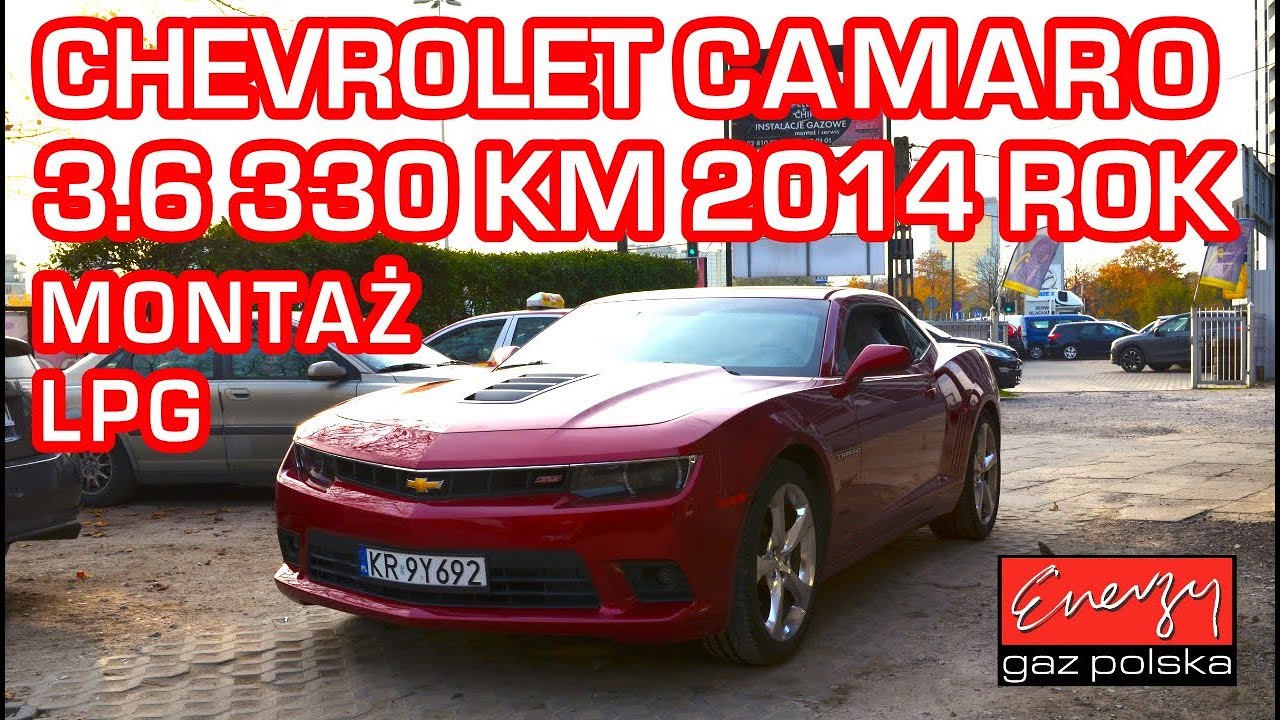 Montaż LPG Chevrolet Camaro 3.6 330KM 2014 rok w Energy Gaz Polska na gaz Prins VSI Direct