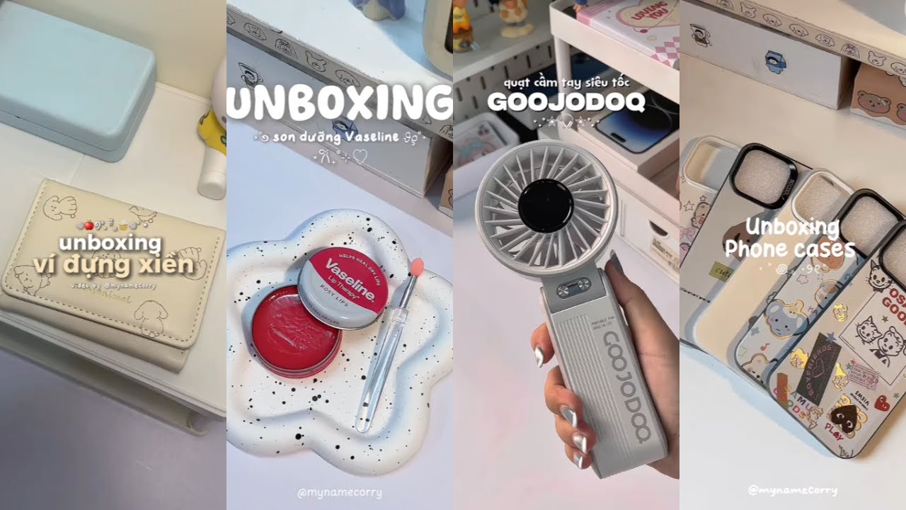 [Tiktok] UNBOXING MỌI THỨ TRÊN SHOPEE