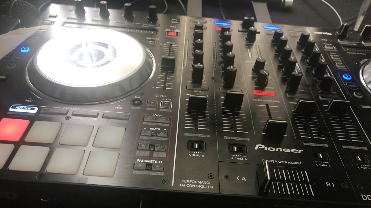 Pioneer ddj sx2 cosfader and cross fader curve problem