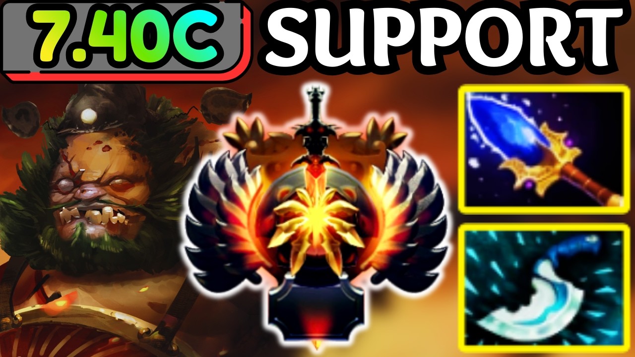 🔥 PUDGE Support Is Broken &mdash; Carry from Pos 4! 🔥 Dota 2 Support