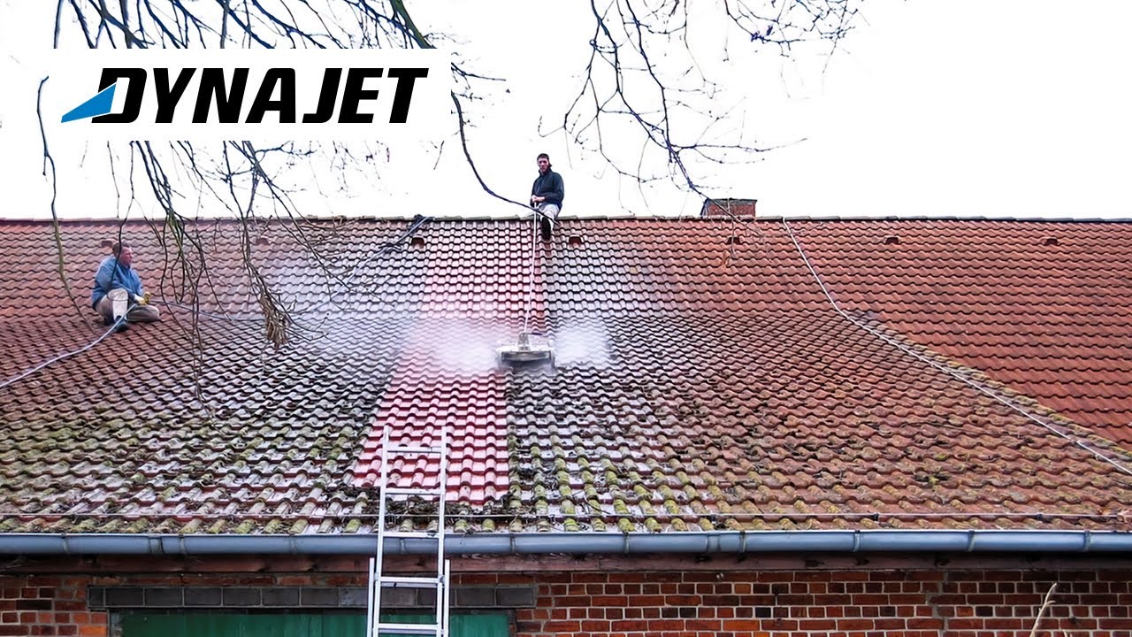 Gently Clean Any Roof with the DYNAJET DRS Roof Cleaning System