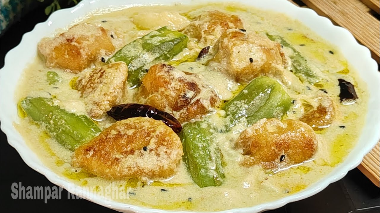 ঝিঙে পোস্ত। ইউনিক,একদম অন্যরকম,নিরামিষ দূর্দান্ত স্বাদের ঝিঙ্গে পোস্ত একবার খেলে আবার বানাতে চাইবেন