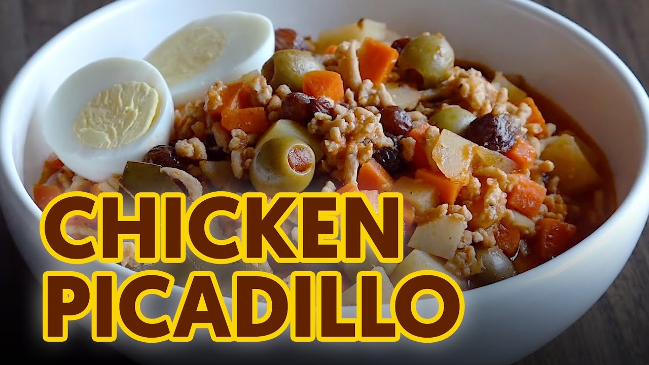 Chicken Picadillo | Easy Ground Chicken Recipe