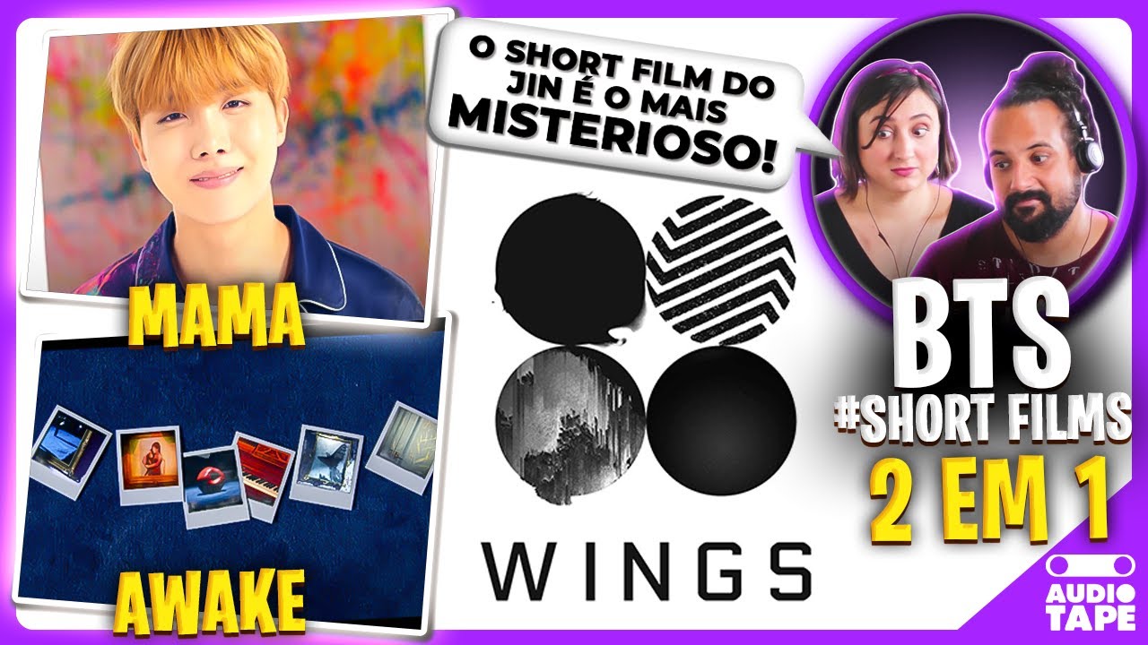 JIN ESTÁ LIGADO A TODOS! | REAGINDO A BTS - WINGS SHORT FILMS 