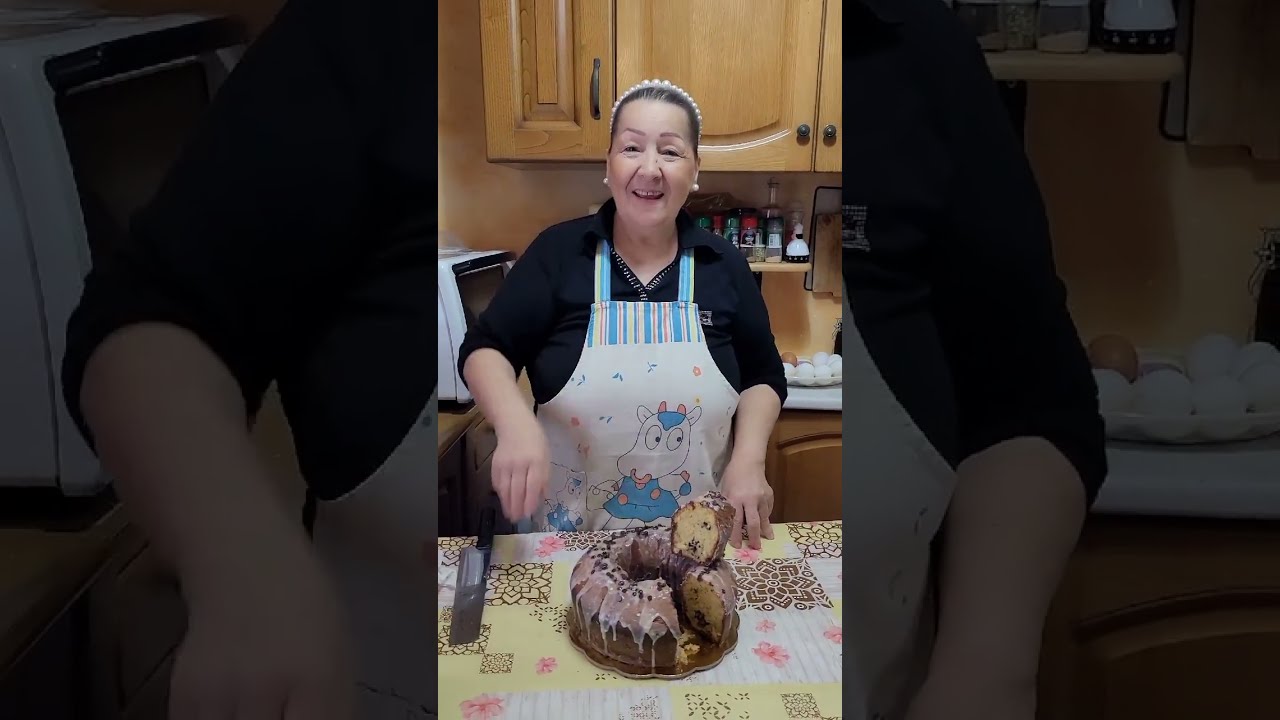 Ciambellone all'arancia con gocce di cioccolato fondente 🫶