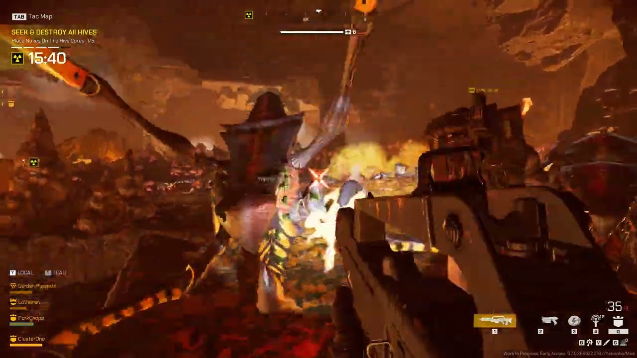 Starship Troopers: Extermination - Hive Hunt - Agni Prime - Arachnid Hive - Normal - Gameplay - #2