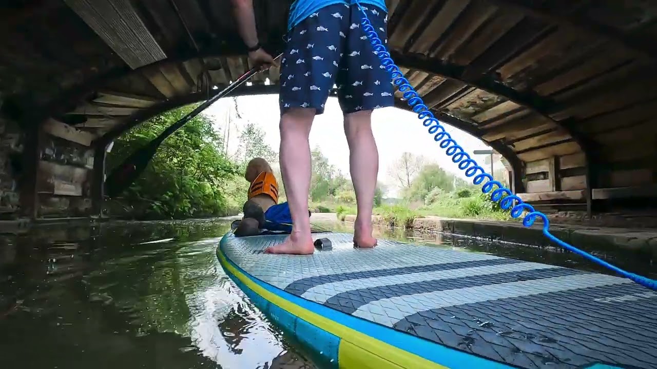 Hollingwood Hub Chesterfield Canal SUP 8th May 2024