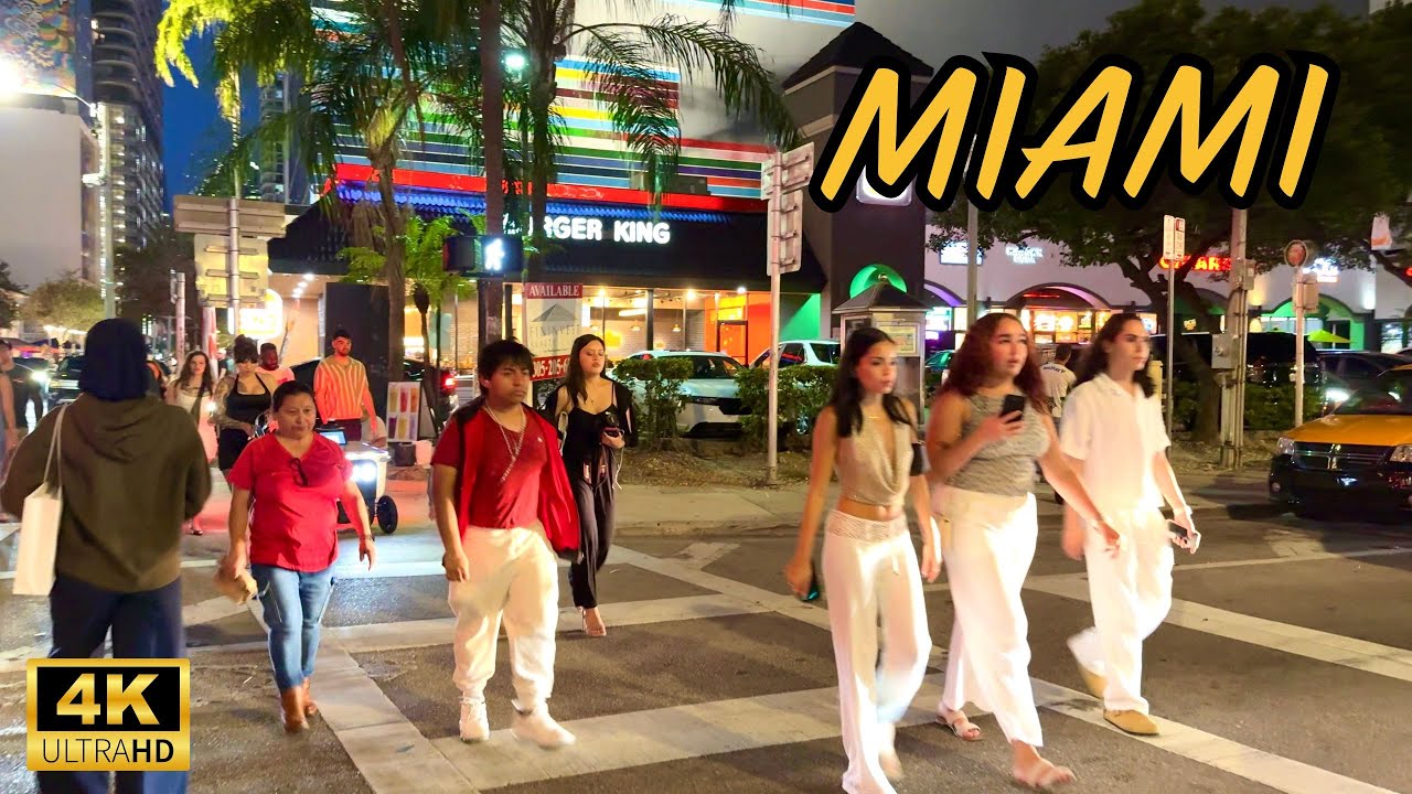 Walking Through Brickell City Centre at Night | Miami Nightlife Vibes
