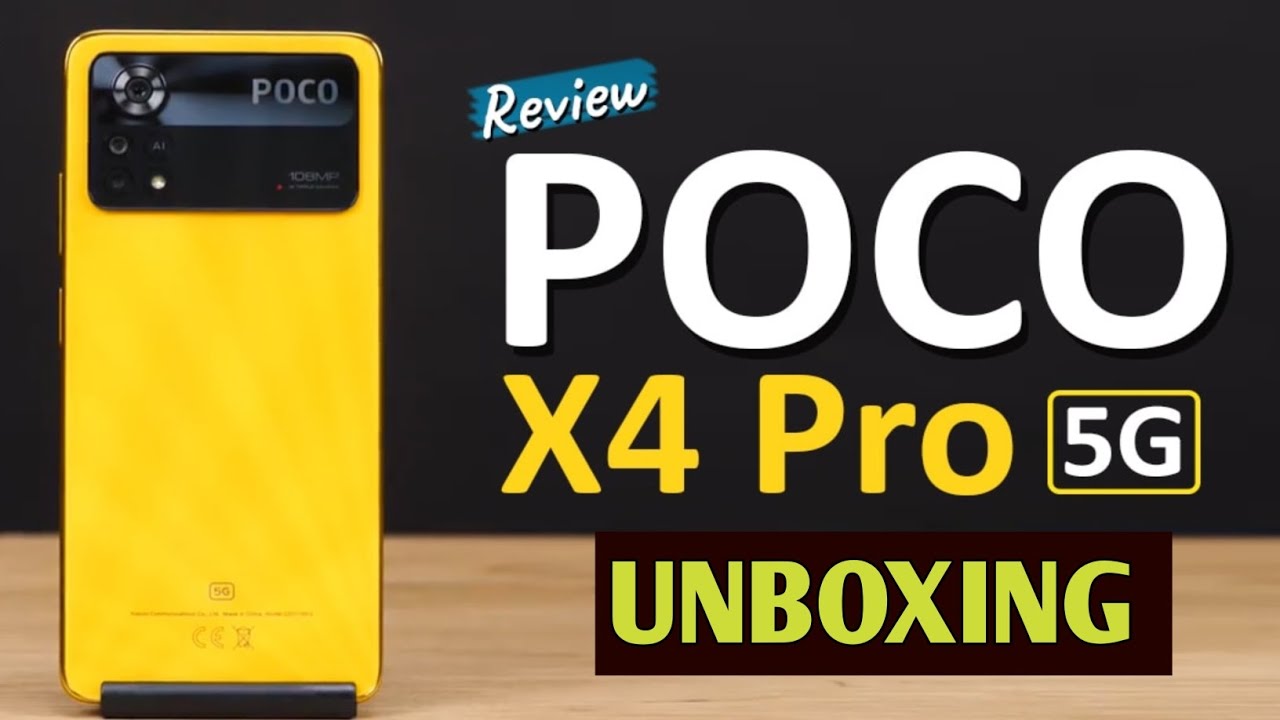 Poco X4 Pro 5G | Unboxing and First Look | poco x4 pro unboxing