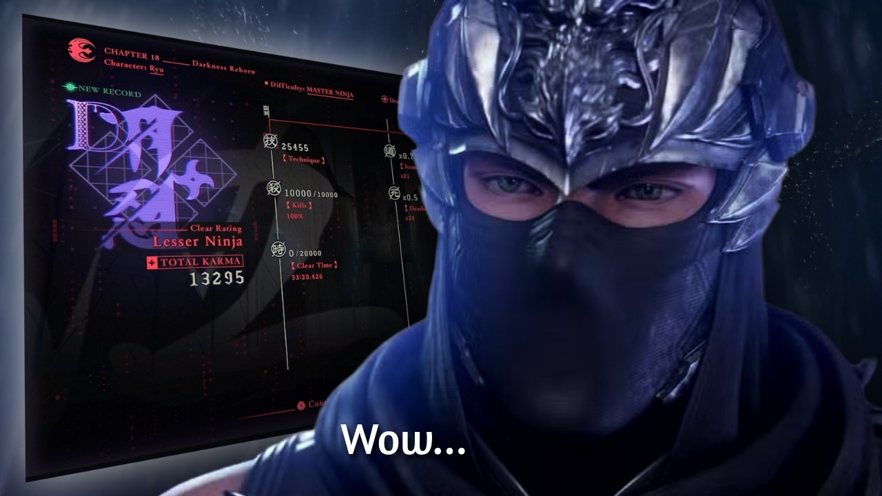 MASTER NINJA is easy, actually (I'm lying)