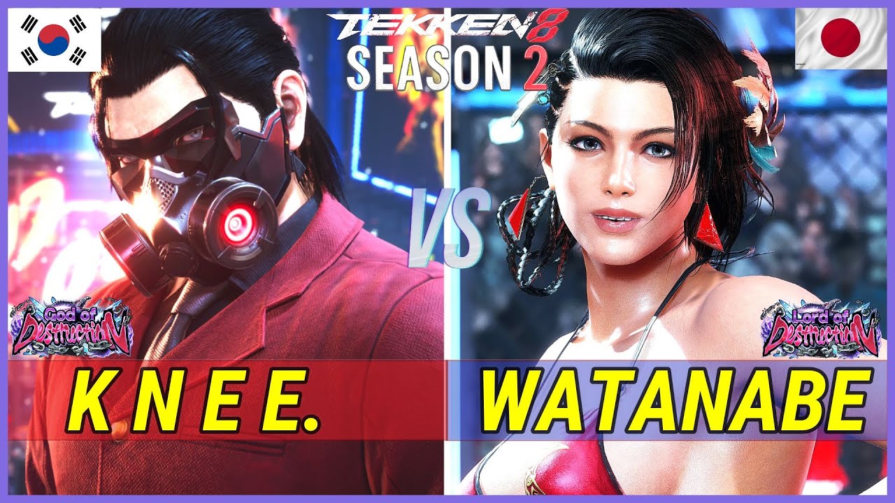 Tekken 8 | Knee (Dragunov) vs Watanabe (Azucena) Ranked Matches