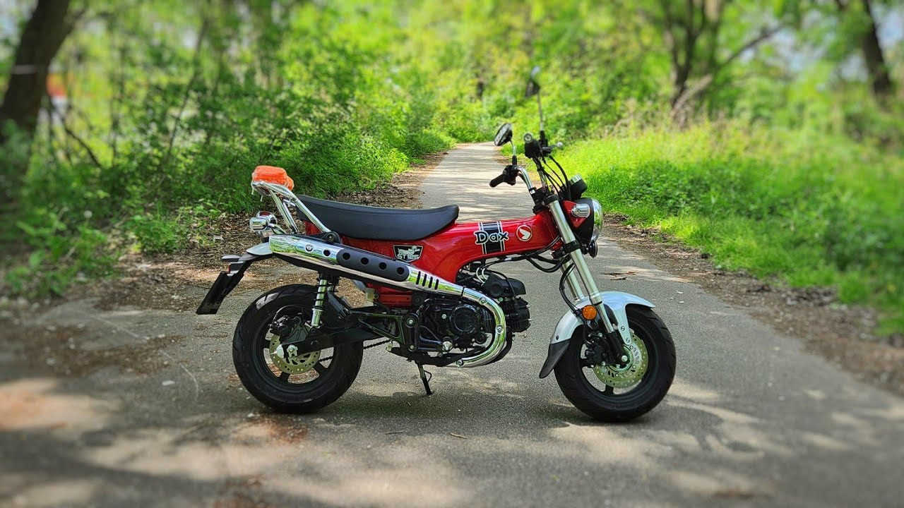 Honda ST125 DAX | Malá vrtká, dobre jazdí? | Mototest |