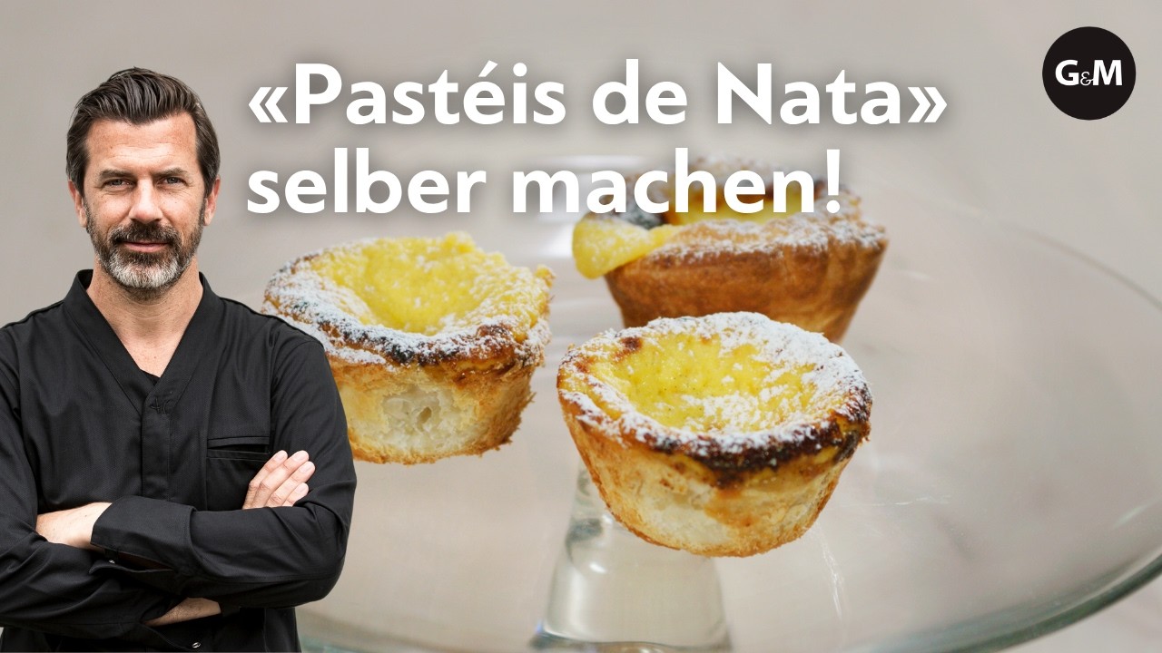 Rezept: &laquo;Past&eacute;is de Nata&raquo; von Andreas Caminada | GaultMillau Schweiz