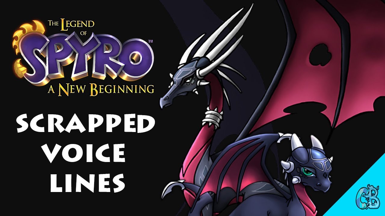 Scrapped Cynder Voice Clips - The Legend of Spyro: A New Beginning