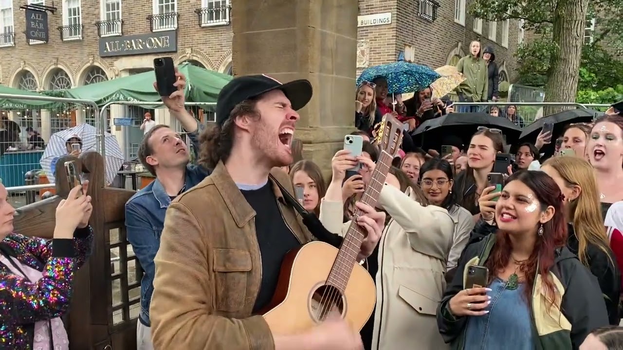 This Is Huge! Hozier playing 