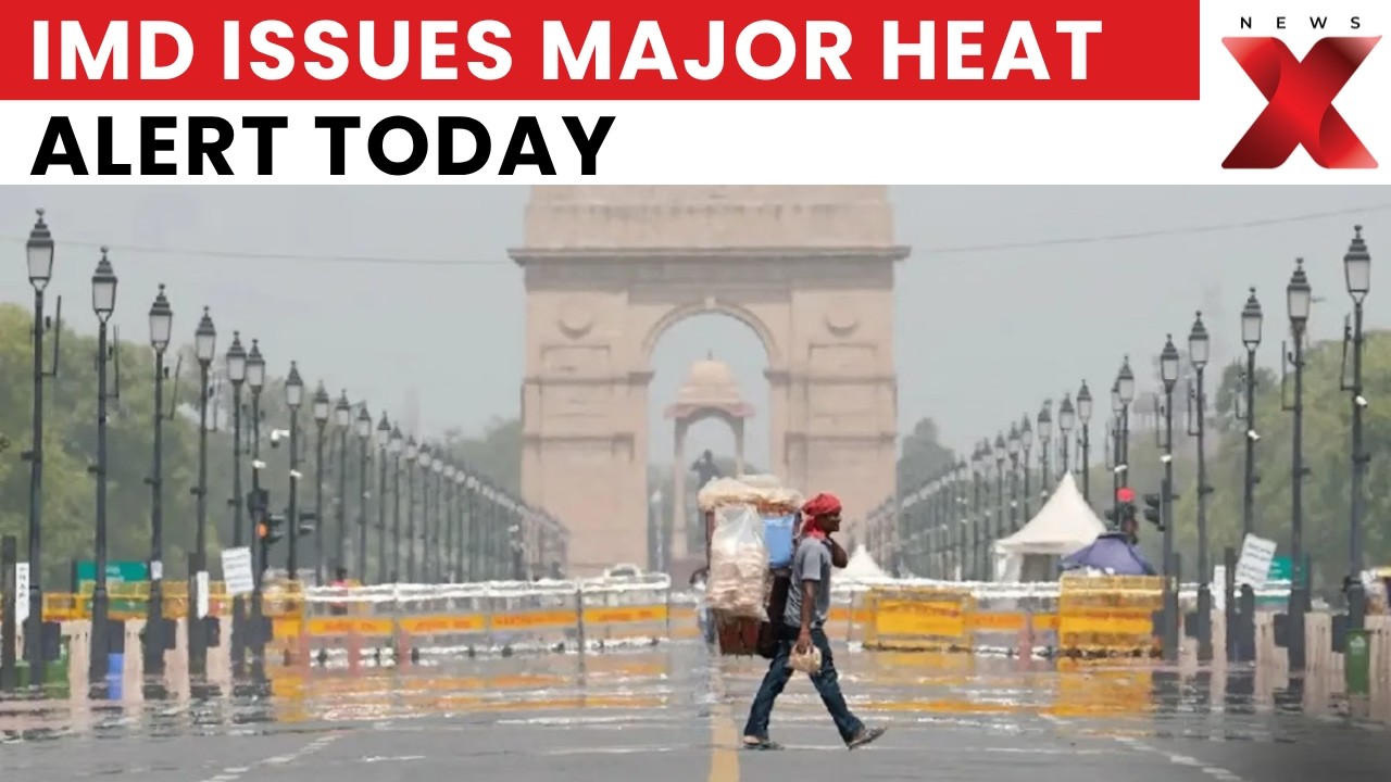 North India Heatwave: Delhi Hits 45&deg;C, IMD Issues Severe Alert Across States | Latest News | NewsX