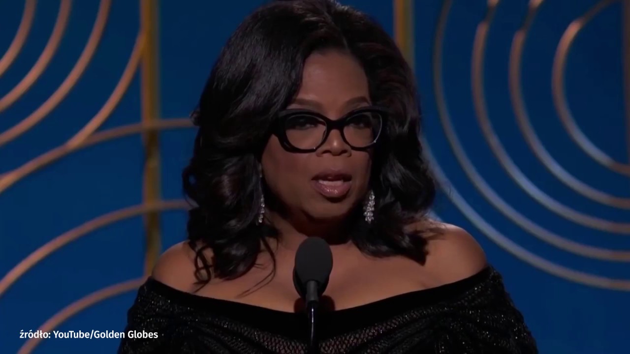 Złote Globy: poruszające przem&oacute;wienie Oprah Winfrey | Onet100