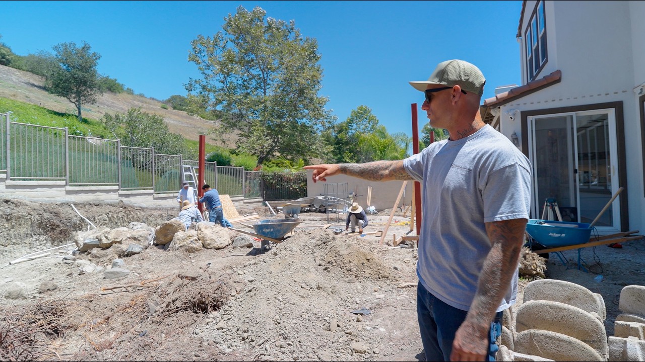 Full Backyard Remodel - Update #1 - San Clemente, CA (Project Pacifica)