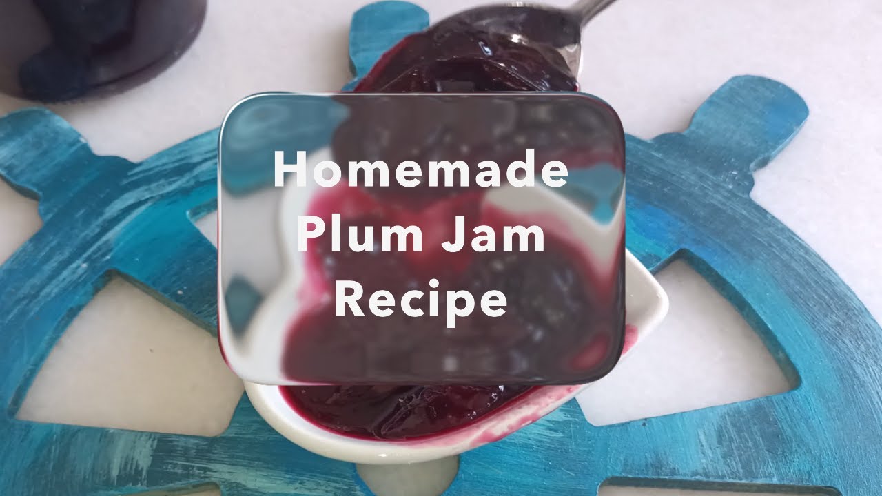 Delicious Turkish-Style Plum Jam Recipe 🍑 Homemade, Natural & Full of Flavor!