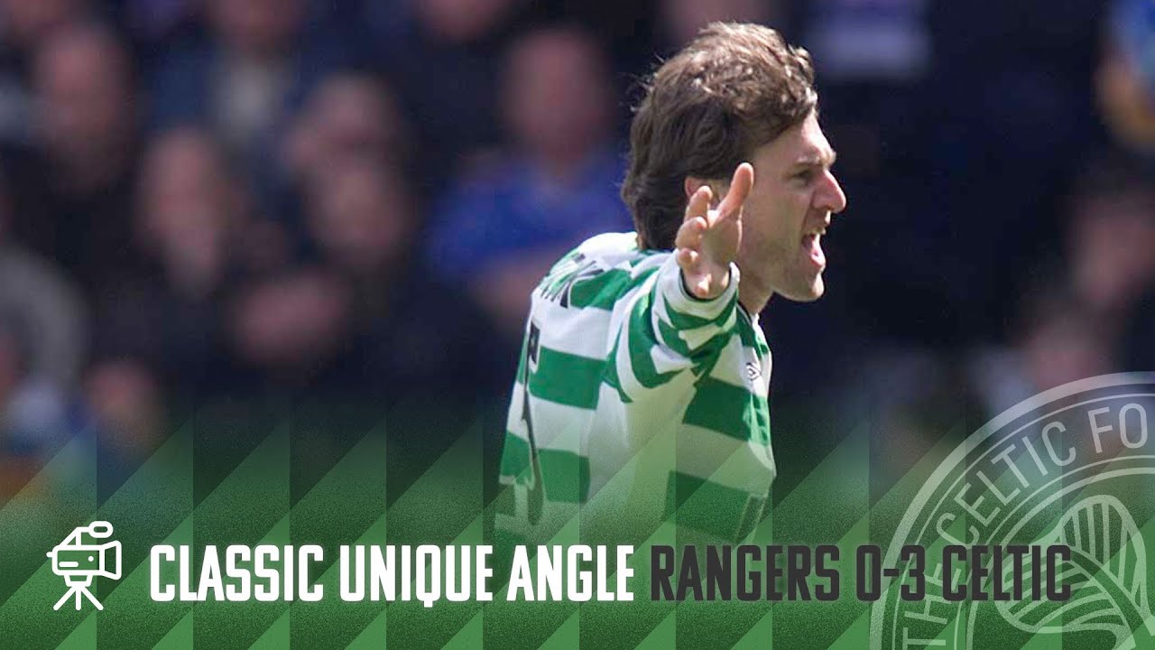 Celtic TV Classic Unique Angle | Rangers 0-3 Celtic | Lubo & Larsson seal the win!