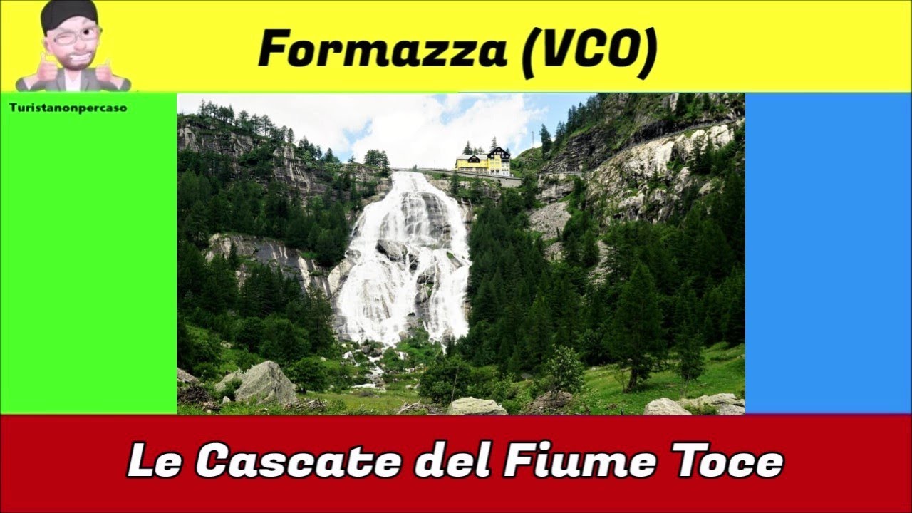Formazza (VB) - Le favolose cascate del fiume Toce e il lago di Morasco.