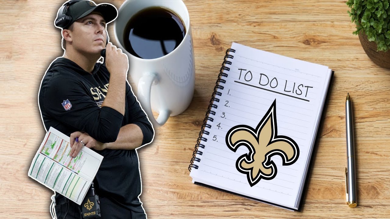 New Orleans Saints Offseason To-Do List | James Skrmetta Reacts