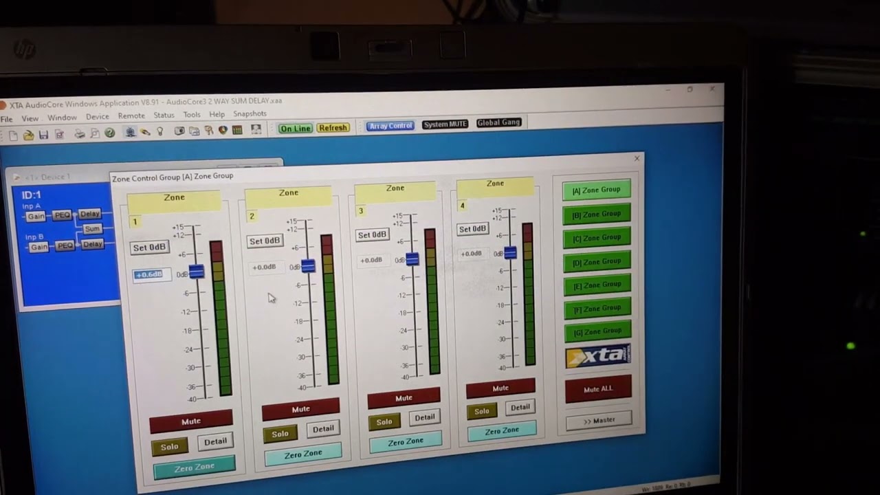 XTA Dp6i softwares pc