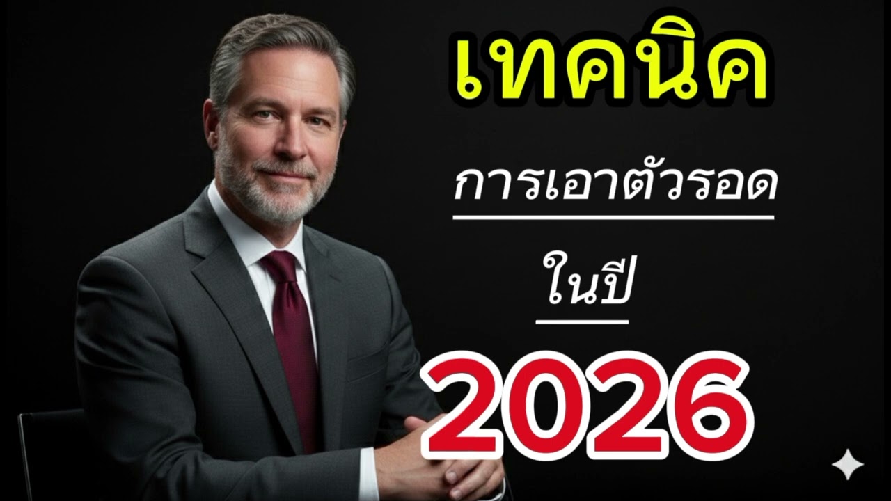 เทคนิคการเอาตัวรอด ในปี2026