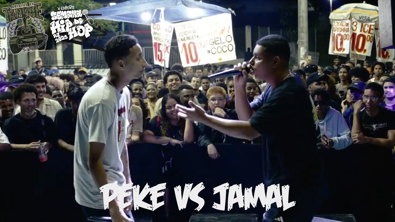 PEKE x JAMAL | 1 FASE | Batalha do Tanque X Semana do Hip-Hop | RJ
