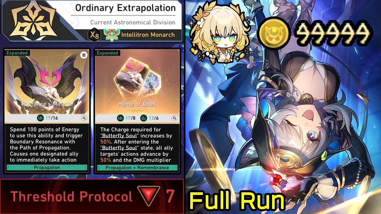 99,999 COINS Cipher with Aglaea Home of Odes Full Run | DU Protean Hero Protocol 7