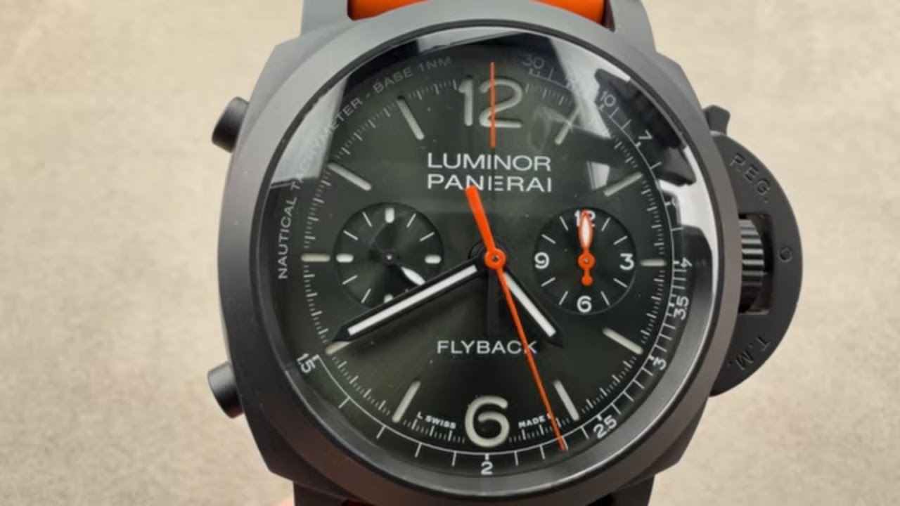 Panerai Luminor Chrono Flyback  PAM 1498 Panerai Watch Review