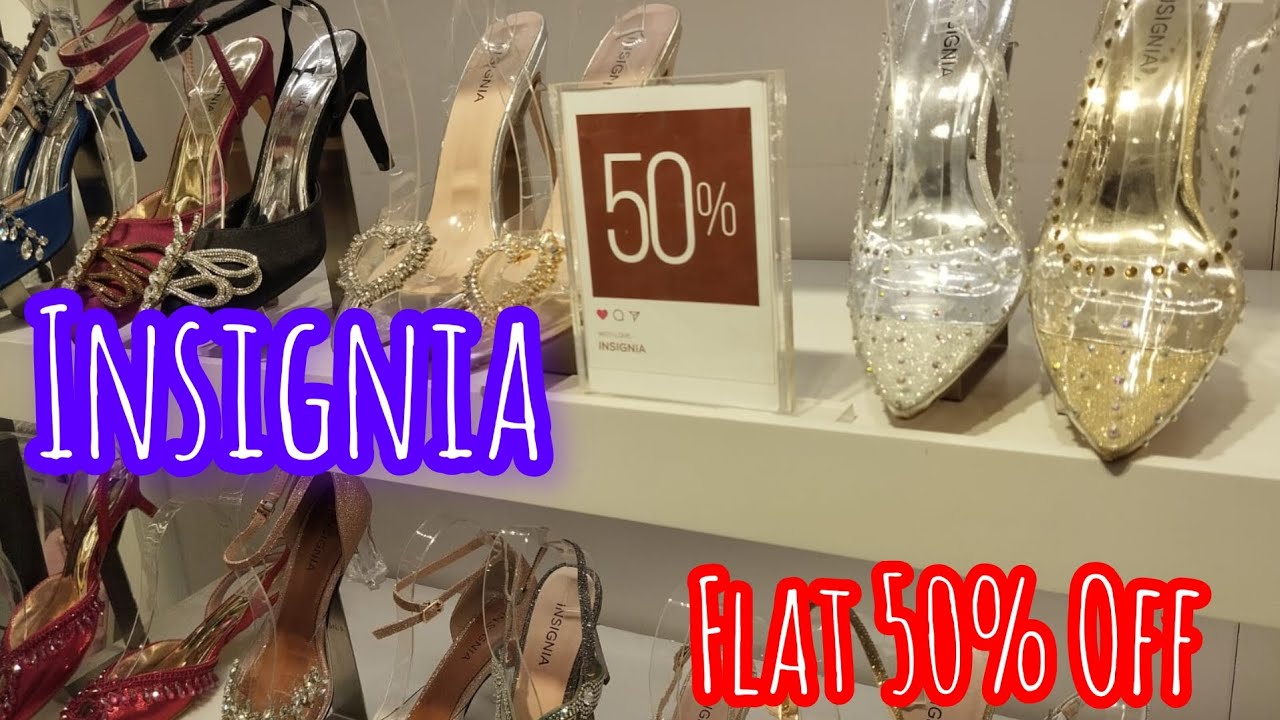 Visit to INSIGNIA shoe || flat 10 to 50% off || amazing quality and designs ❤️😍