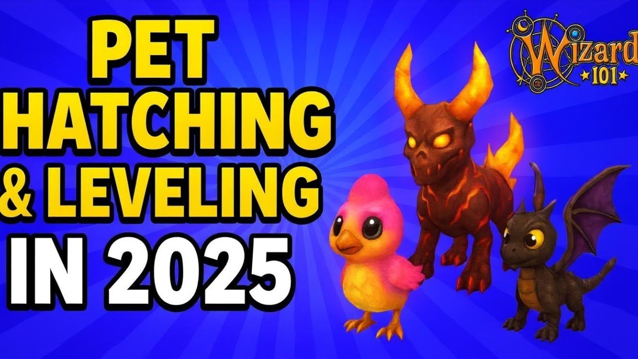 Wizard101: Short Guide to Pet Hatching & Leveling!