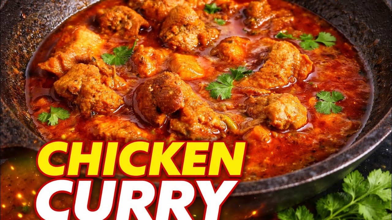 చాలా తక్కువ టైం లో చికెన్ కర్రీ #chicken #food #foodie #cooking #recipe #tips #simple #tender #viral