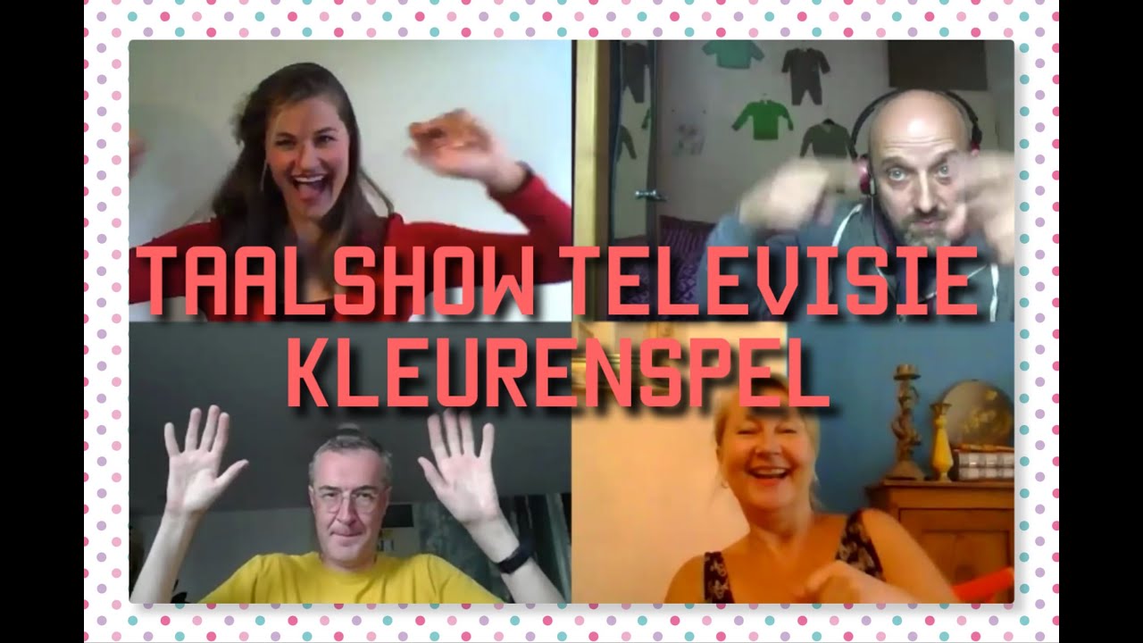 Taalshow Televisie aflevering 48: Kleurenspel