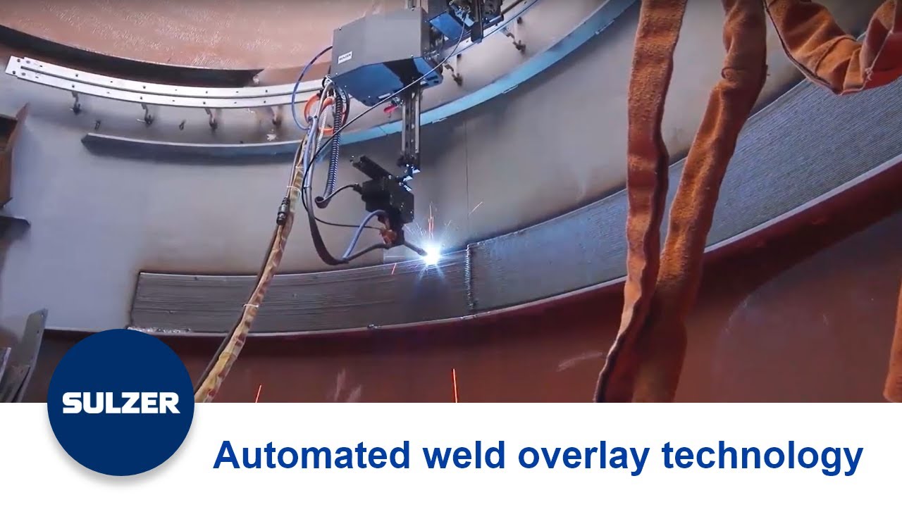 Sulzer Chemtech automated weld overlay