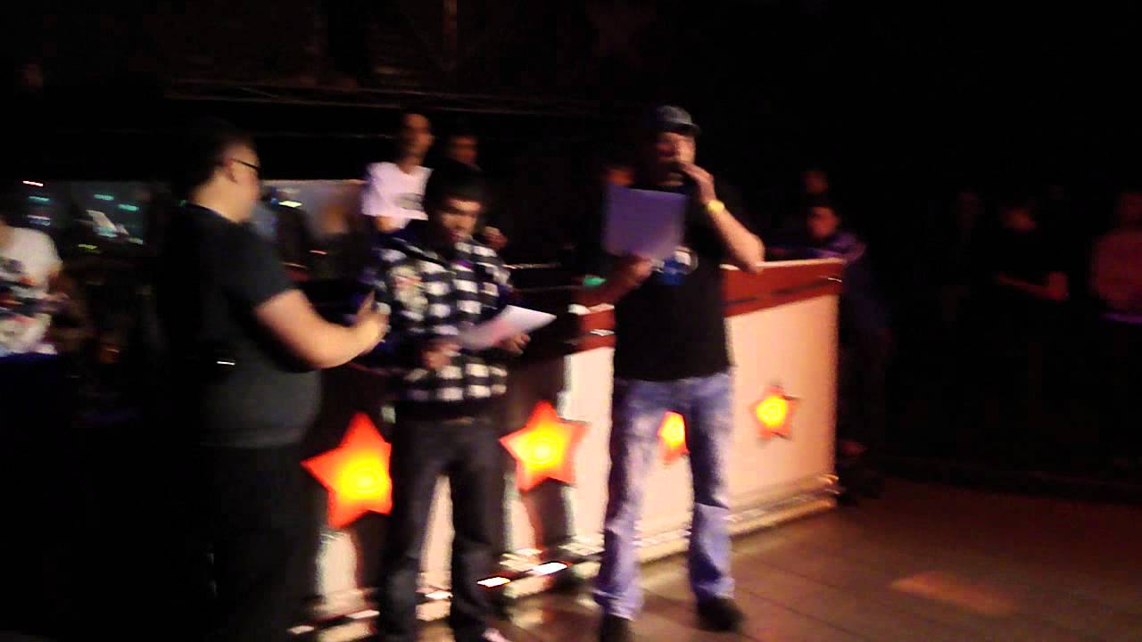 Dj Dynamic награждение за 1 ое место лучший  Dj Закарпатья 2011
